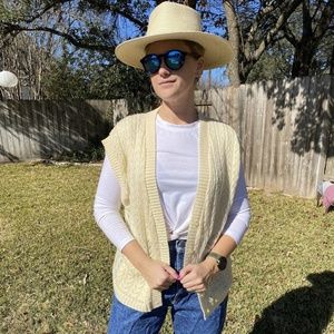 Vintage Knit 1960s Sweater Vest